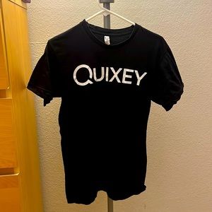 Quixey Black T-Shirt
